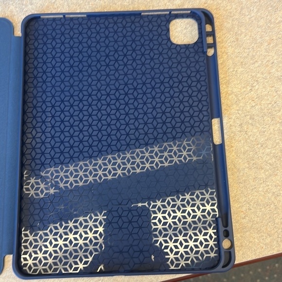 DTTO Case for iPad Pro 11 2021 Slim Trifold Stand Soft TPU Back Cover Navy Blue - Picture 6 of 12